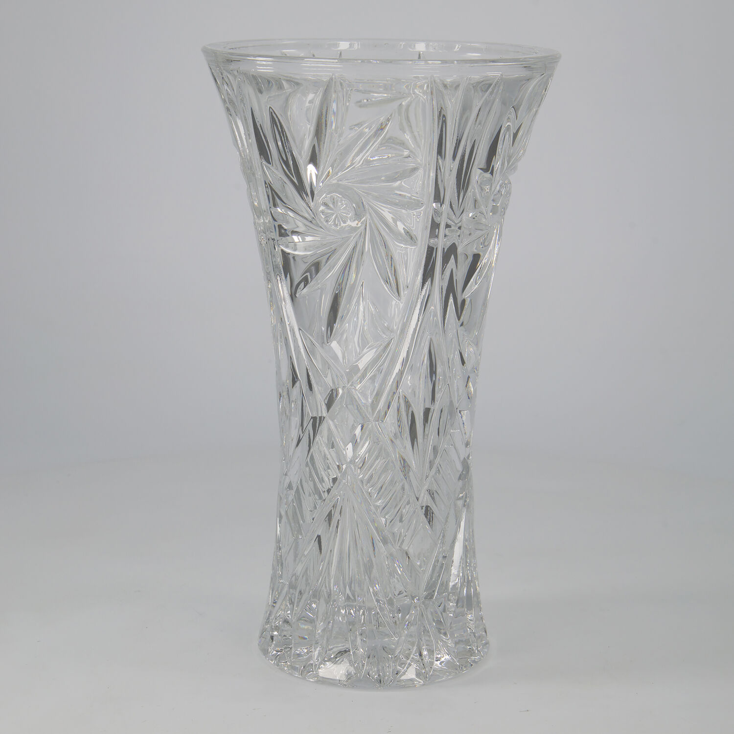 Glass Pinwheel Vase 25cm - TK Maxx UK